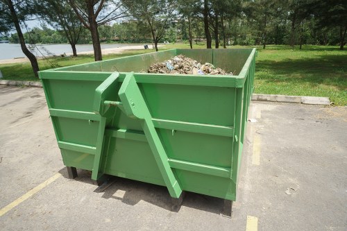 Professional waste removal team at work in Chigwell