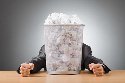 Recycling process in a Chigwell-based business